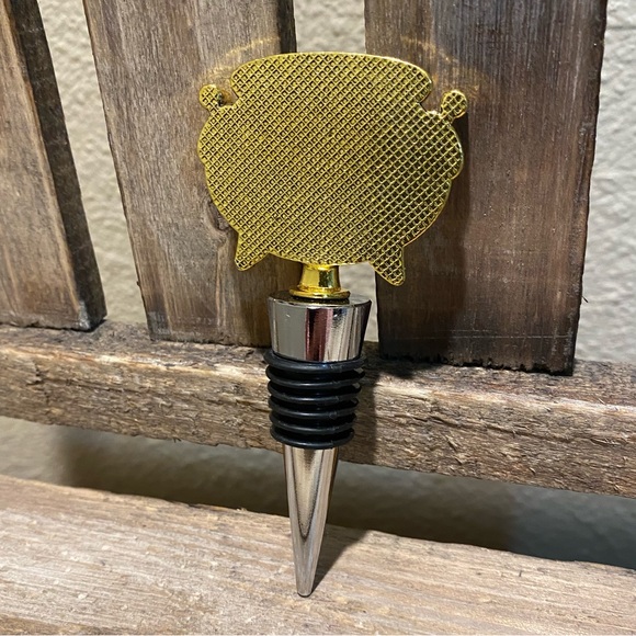 Halloween Witches Cauldron Wine Bottle Stopper, Cauldron Wine Bottle Stopper - Picture 9 of 16